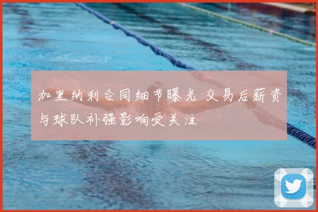 加里纳利合同细节曝光 交易后薪资与球队补强影响受关注